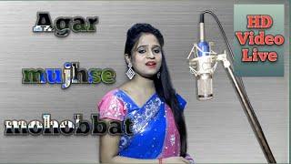 Agar Mujhse Mohabbat Hai | aap ki parchhaiyan | song cover by annu rajput