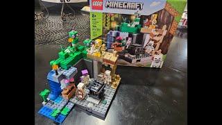 Lego Build: Minecraft Leg Skeleton Dungeon - Lego Complete with FUN FACTS!!