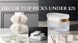 CB2's DECOR TOP PICKS UNDER $25