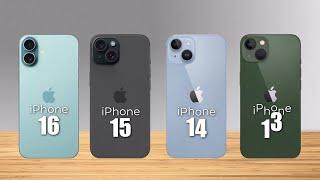 iPhone 16 VS iPhone 15 VS iPhone 14 VS iPhone 13