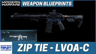 Zip Tie M4A1 Weapon Blueprint  - Call Of Duty Modern Warfare