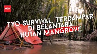 SURVIVAL TIPS 8 - HUJAN BADAI, HINGGA TEROMBANG AMBING DI HUTAN MANGROVE POHON NIPAH