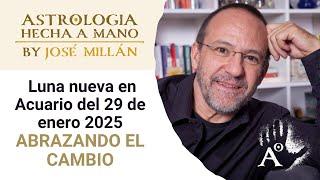 Abrazando el cambio. La astrología del final de enero y la Luna Nueva del 29 en Acuario.