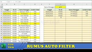 Excel Autofilter Formulas