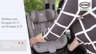 HEYNER Kids Infiny Twist 0-36kg Isofix - 360 Derece Dönebilen Oto Koltuğu Montaj Videosu