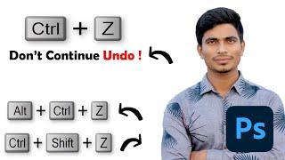 How to fix Undo (Ctrl+z) not working on Photoshop