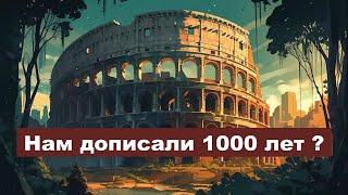 Нам дописали 1000 лет ? Несостыковки в хронологии мировой истории на примере бетона.