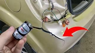 JUST ONE BATTERY AND YOU WILL SAVE YOUR CAR! Plastic is fixed forever!