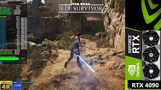 STAR WARS Jedi Survivor Epic Settings Ray Tracing 4K | RTX 4090 | i9 13900K 6GHz