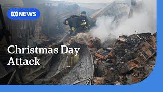 Russia launches 'inhumane' Christmas Day attack in Ukraine | ABC News