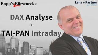 DAX Analyse & Aktienanalyse  im Intraday Bereich | Bopp's Börsenecke - Aktien, Börse und Finanzen