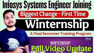 Winternship Program,2025 Batch | Infosys Joining/Onboarding Biggest Change | Mysore Training,Stipend