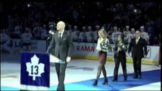 Mats Sundin Retirement Ceremony - Tribute Video