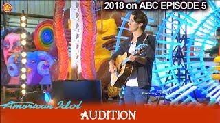 Drake Milligan Elvis Presley Impersonator Who Can Hold His Own -  American Idol 2018 Episode 6