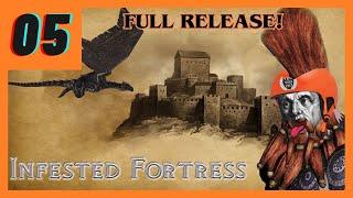 Let's Play Infested Fortress ¦ Dungeonkeeper-like Turn Based Strategy RPG ¦ Part V