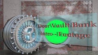 Door Vault Bank ( Green Screen )