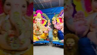 Sundar kalakar Ganesh idols at Dhoolpet Ganesh festival 2024 #ganesh2024 #ganeshchaturthi