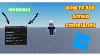 How YOU can add Admin Commands into your Game (2024)