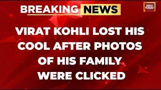 Breaking News: Virat Kohli Confronts Journalist For Photographing Family At Melbourne Airport