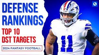 Defense (DST) Rankings - 2024 Fantasy Football Top 10 D/ST Targets