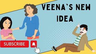 Veena's New Idea 4th std Oxford Pathways Story animation & explanation in Eng & Hindi language.