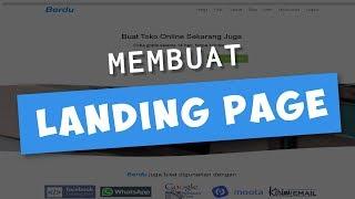 Membuat Landing Page dengan Mudah - berdu.id