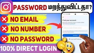 How to Login Instagram if you Forgot your password ? without email and phone number is it possible?