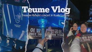 Teume Vlog | Treasure Reboot concert in Kuala Lumpur 🩵