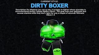 Untitled Boxing Game | Style Concept | Dirty Boxer |