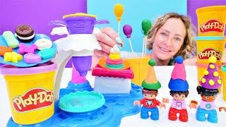 Play Doh Schule mit Nicole Kompilation - 6 Folgen am Stück. Play Doh Spielzeug Videos für Kinder