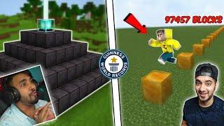 Indian Gamers *WORLD RECORD* In Minecraft  techno gamerz, Live Insaan, mythpat, fleet, smartypie