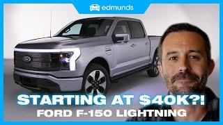 Ford F-150 EV Reveal | The F-150 Lightning Is Ford's All-New Electric Truck | Price, Range & Towing