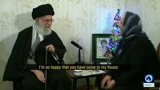 CHRISTMAS: "AYATOLLAH KHAMENEI VISITS A CHRISTIAN HOME"