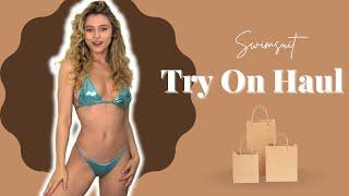 Bikini Try On Haul 1! Brand: Tiny Triangles