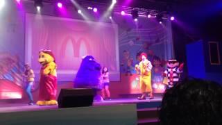 Musical Show of Ronald McDonald with Hamburglar, Birdie, Grimace