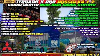 UPDATE BUSSID V4.1.2!! SHARE MOD OBB BUSSID V4.1.2 SOUND CANTER NGIR NGIR STUTUTU GRAFIK SUPER HD 4K