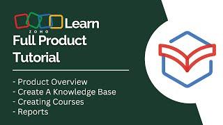 Zoho Learn Full Product Tutorial