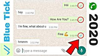 [Hindi] Whatsapp Blue Tick Not Showing Problem Solved ️ 2020