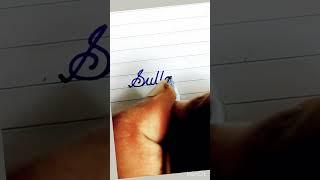 Writing name #Sultan in good handwriting #cursive #youtube