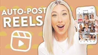 YOU CAN SCHEDULE REELS TO AUTO-POST NOW! | How to schedule Reels to post in your sleep for free!