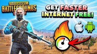 How to Get FASTER INTERNET SPEED in PUBG Mobile for iOS/Android! (Easy Lag + PING Fix)