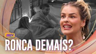 DAVI INCOMODA YASMIN BRUNET COM RONCO E A SISTER ACORDA O BROTHER PARA ELE PARAR!  | BBB 24