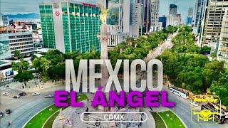 El Ángel (Angel of Independence), Mexico City 4K