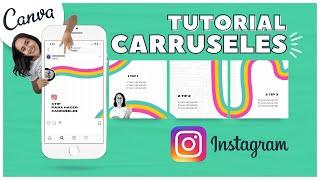 Cómo CREAR CARRUSELES para INSTAGRAM con Canva