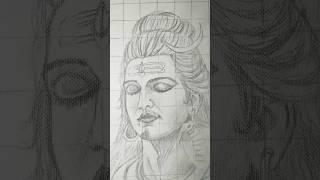 Lord Shiva outline drawing  #youtubeshorts #drawing #mahadev #shorts #shorts