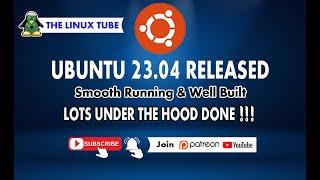 Ubuntu 23,04 | Lunar Lobster, Ubuntu Done Right !! Linux | The Linux Tube