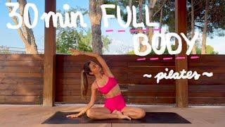 30MIN pilates workout // full body toning at-home workout (no equipment) | LIDIAVMERA