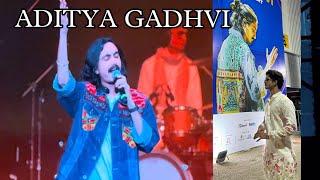 Aditya Gadhvi (KAVIRAJ) Live Concert In Mumbai Goregaon nesco ￼| Folk Music | Vlog 1 @AdityaGadhvi