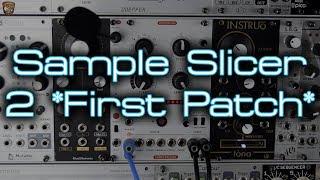 Ginko Synthese - Sample Slicer mk2 & Mic input *FIRST PATCH*