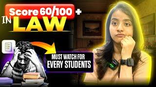 Do This To Score Exemption In LAW  | Nandini Agrawal